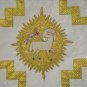 White Chasuble Set Vestment Fiddleback Agnus Dei NEW + Veil,Burse,Stole,Maniple