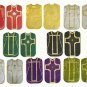 Red, Green, White, Violet, Black, Gold Chasuble Fiddleback 6 Vestment Set Lot