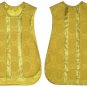Spanish Fiddleback Vestment Set Lot: 5 Sets @ Red,Green,Black,White/Gold,Violet