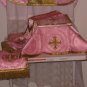 Rose IHS Chasuble Set Vestment Fiddleback Catholic NEW Veil,Burse,Stole,Maniple