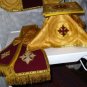 Gold Chasuble Vestment Fiddleback 5 Pieces NEW Lovely Latin Mass FREE SHIP USA