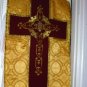 Gold Chasuble Vestment Fiddleback 5 Pieces NEW Lovely Latin Mass FREE SHIP USA
