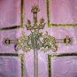 Rose Chasuble Set Vestment Fiddleback 5 Pc NEW+Maniple,Stole,Veil,Burse