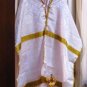 Vestment Catholic  White Humeral Veil Gold Embroidery IHS