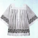 Surplice Vestment 5" Lace Bands Alpha Omega Pax Style Perma Press S-XL Sizes