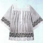 Surplice Vestment 5" Lace Bands Alpha Omega Pax Style Perma Press S-XL Sizes