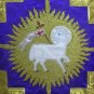 Purple Chasuble Set Vestment Fiddleback 5 Pieces NEW, Maniple,Stole,Veil,Burse