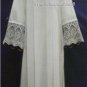 Square Yoke Lace Alb by Beau Veste USA 65% Polyester/35% Cotton All Sizes