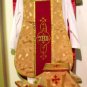 Gold Chasuble Jacquard Fabric Maroon Orphrey Fiddleback Vestment Set Catholic
