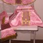 Rose Chasuble Set Vestment Fiddleback Catholic NEW + Veil,Stole,Maniple,Burse