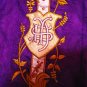 Agnus Dei Purple Chasuble Vestment Fiddleback 5 Pcs+Maniple,Stole,Veil,Burse