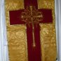 Gold Chasuble Vestment Fiddleback + Humeral Veil NEW+Maniple,Stole,Veil,Burse