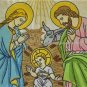 Catholic Vintage Style Christmas Nativity Cope Embroidered Gold Damask Lovely!