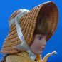 Franklin Mint Porcelain Doll 1983 Heirloom Doll 17 Inches Vintage with Stand