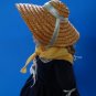 Franklin Mint Porcelain Doll 1983 Heirloom Doll 17 Inches Vintage with Stand