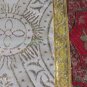 Gold Brocade Fiddleback Chasuble Vestment Set + Stole, Maniple, Veil, Burse