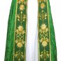 Green Cope with Stole and Humeral Veil Vestment Lined Trad Catholic Embroidered