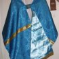 Marian Blue Humeral Veil Ave Maria Symbol Lilies Embroidered Lovely!