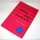 India and Europe : An Essay in Understanding by Wilhelm Halbfass (1988,...