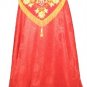Red Cope Vestment Satin Lined Traditional Catholic Embroidered+Humeral Veil