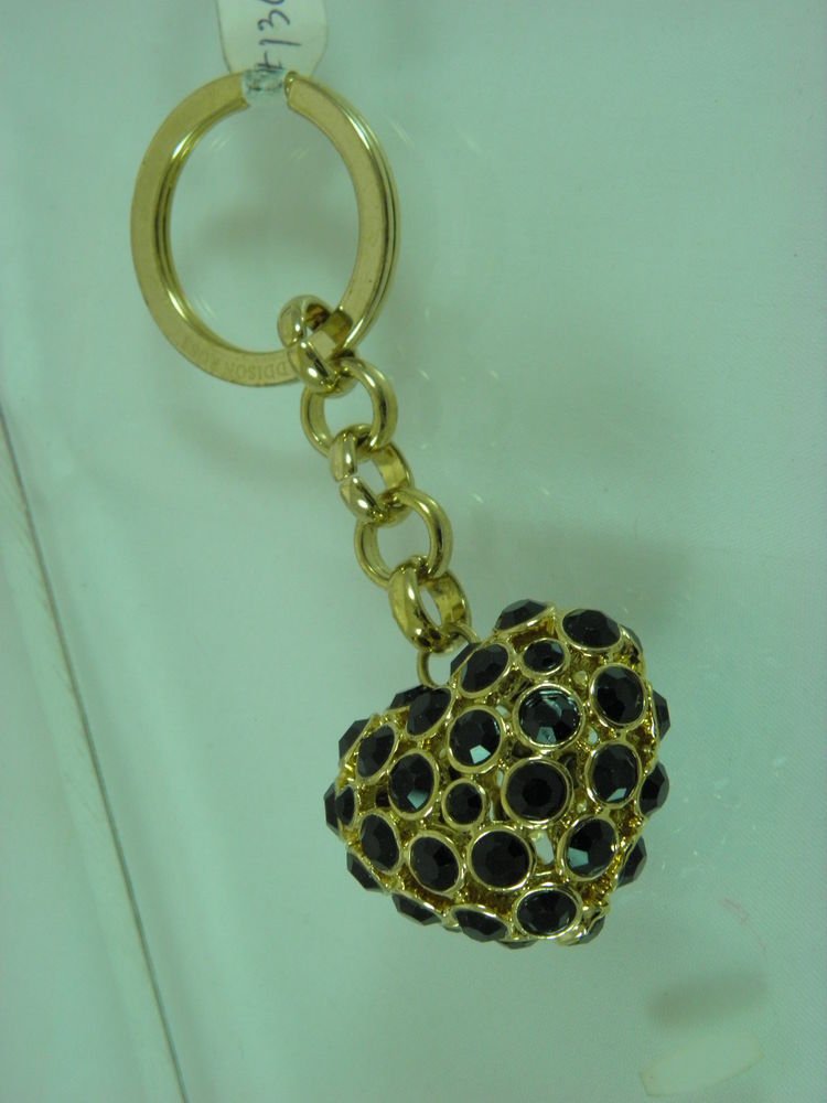 ADDISON ROSS Designs - HEART CRYSTAL Keychain