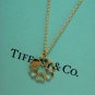 Tiffany & Co Paloma Picasso 18K   Loving Hearts Pendant Necklace 16" inch.