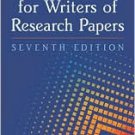 MLA Handbook for Writers of Research Papers / Edition 7 Paperback for cheap