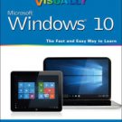 Teach Yourself VISUALLY Windows 10 Paperback Free shipping