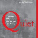Quiet: The Power of Introverts in a World That Can't Stop Talking Hardcover Best Price