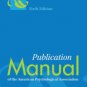 Publication Manual of the American Psychological Association / Edition 6 Hardcover Cheap