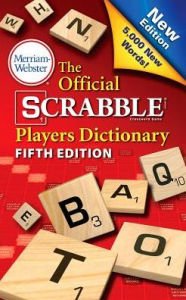 The Official SCRABBLE Players Dictionary, Fifth Edition Hardcover on sale