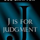 J Is for Judgment (Kinsey Millhone Series #10) Hardcover Best Price