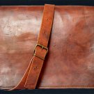 Mens Genuine Vintage Leather Messenger Bag Shoulder Laptop Bag Mens Leather Bags