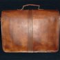Men's Genuine Vintage Leather Messenger Shoulder Laptop Bag - Mens Leather Bags
