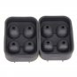 3D Skull Ice Cube Tray Mold Makes Four Giant Skulls Food Grade Flexible Silicone