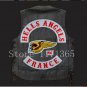 Sell off 2 sets Hells Angels France Embroidered Iron On Patch Badge Applique For Biker