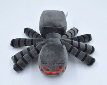 Good Quality 1PCS Cute Minecraft Animal Patterns Plush Soft Toy Stuffed Doll Kids Gift Spider 17cm