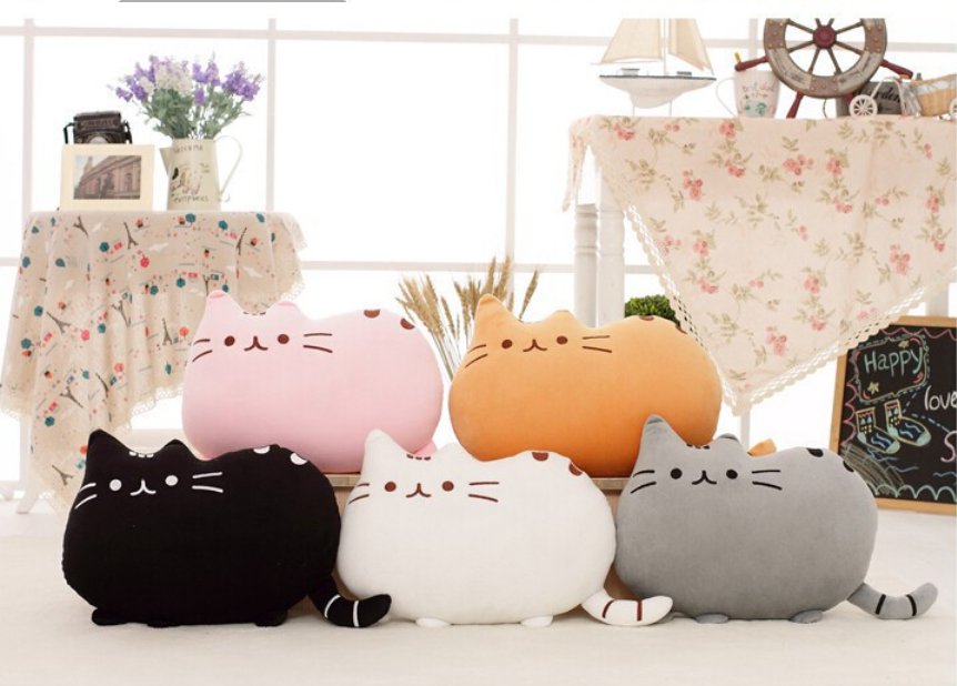 pusheen cat pillows