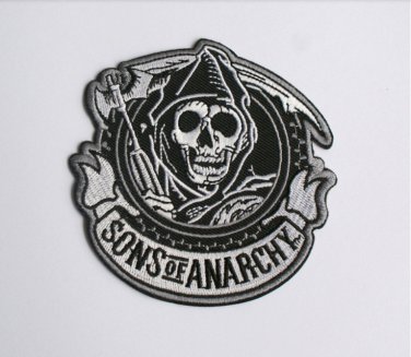 Rocker Iron on Embroidered Patch Rock Motorcycles Patches High Quality
