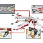Star Wars X-Wing Fighter Blocks Compatible with Lego Star Wars Bricks Educational Toys
