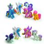 12 pcs/set 3-5cm MY cute little pvc poni horse mlp action toy figures doll