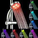Colorful Head Home Bathroom 7 Colors Changing LED Shower Water Glow Light