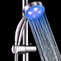 Colorful Head Home Bathroom 7 Colors Changing LED Shower Water Glow Light