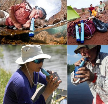 LIFESTRAW PORTABLE Personal WATER FILTER Purification Purifier Survival Gear
