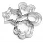 12Pcs Stainless Steel Cake Cookie Egg Fondant Mould Mold Sugarcraft Cutter Xmas