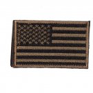 American Flag Embroidered Patch Patriotic USA Military tactics Patch Black Patches