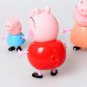 4pcs/set pepa pig toys PVC Action Figures Family Member plastic pepa pig Toy