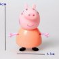 4pcs/set pepa pig toys PVC Action Figures Family Member plastic pepa pig Toy