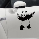 Lovely Panda Image Waterproof Car Sticker Decal