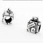 Alloy Bead Charm European Antique Paris handbag beads Fit Women Pandora Bracelet
